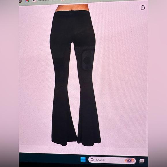 Daisy Del Sol High Waist Comfy Stretch Boho 70s Bell Bottom (2of2 listings) - Picture 5 of 15